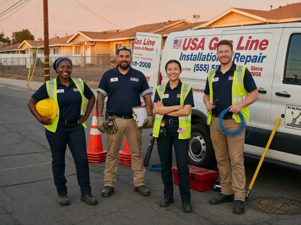 Gas Line Installation company in Darfur, MN